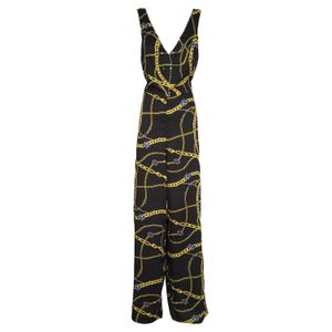 Soft jumpsuit with V-neckline