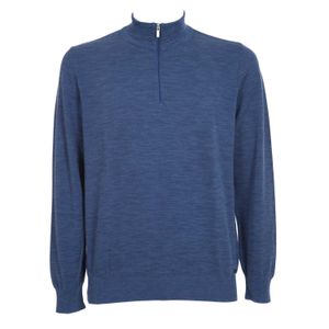 Light blue cotton pullover