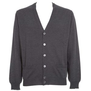 Cardigan in lana merino extrafine