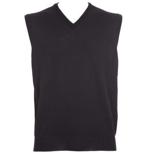 Sleeveless V-neck vest