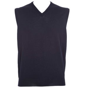 Sleeveless V-neck vest