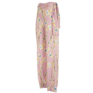 Pink Meringue trousers in light viscose