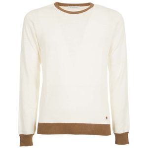 Two-tone long-sleeved shirt