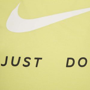 Yellow sports t-shirt with logo