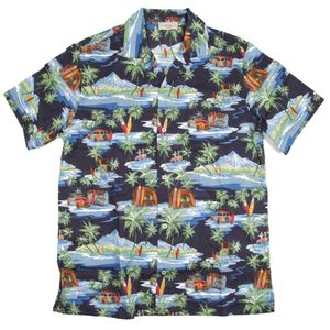 Baker shirt with beach print