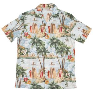 Camicia Baker stampa surf