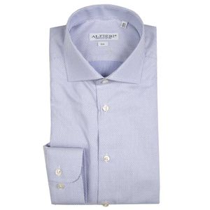 Slim fit shirt with micro texture