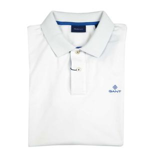 Two-button cotton polo shirt