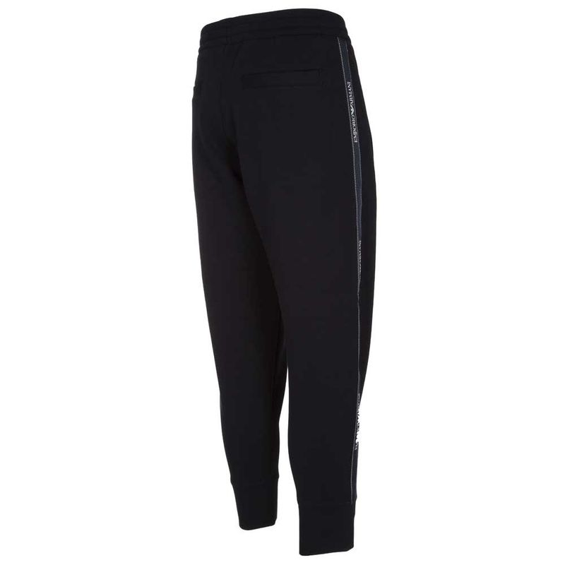 Jogger trousers with logo band - MAN - EMPORIO ARMANI