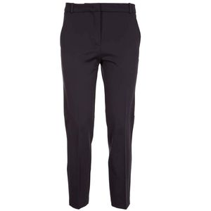 Cigarette trousers in fabric stitch