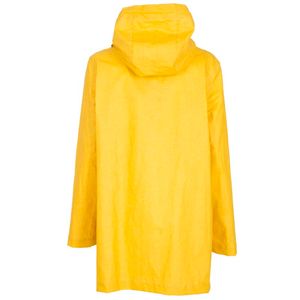 Giubbino leggero giallo con cappuccio
