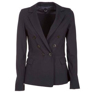 Double-breasted blazer in Isola jersey