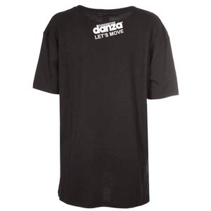 T-shirt oversize con maxi logo