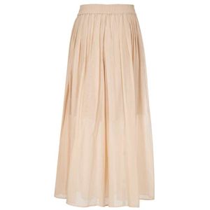 Marche beige trousers with elastic waist