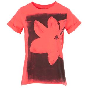 T-Shirt con maxi fiore stampato