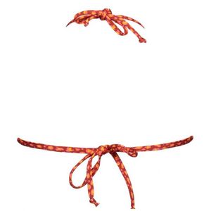 Removable triangle bikini top