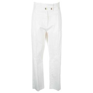 Pantalone baggy a vita alta