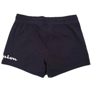 Cotton shorts with double logo