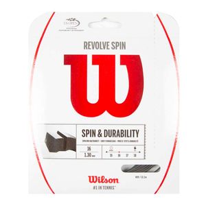 Corda da tennis Revolve Spin nera