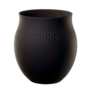 Vase Manufacture Collier black Pearls