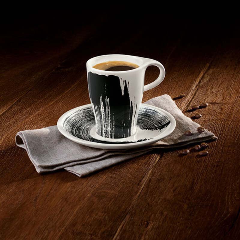 Villeroy&Boch - Set di tazzine e piattini caffè americano Coffee Passion  Awakesu