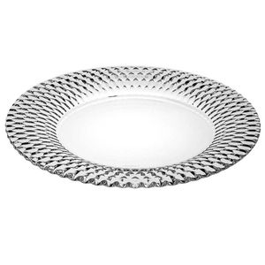 Boston transparent dinner plate
