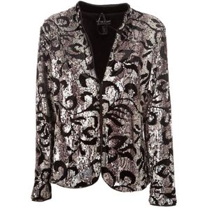 Giacca con paillettes luccicanti