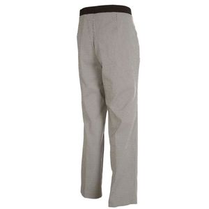Checked trousers with chino pockets