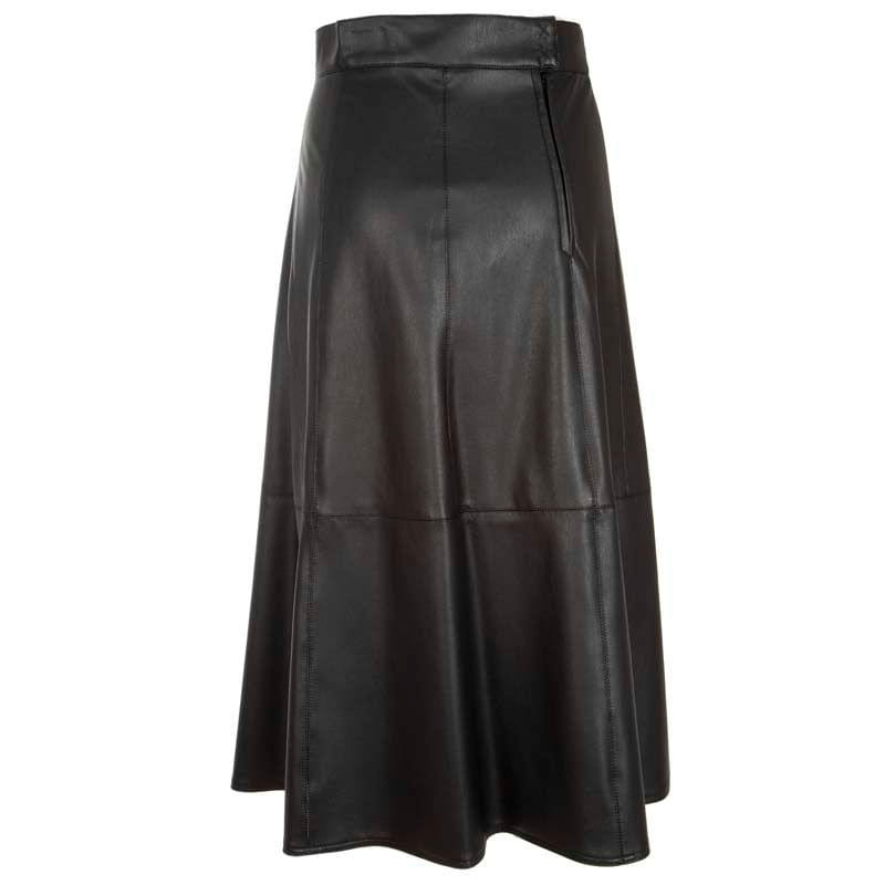 Marella - Omelia skirt in eco-leather on Arteni Shop