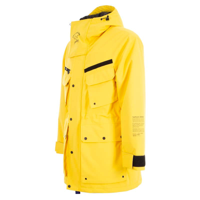 Paul & Shark -Parka Typhoon 20000 yellow on Arteni.it