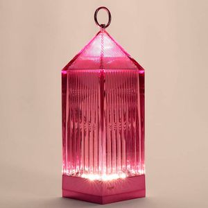 Lantern wisteria led lamp