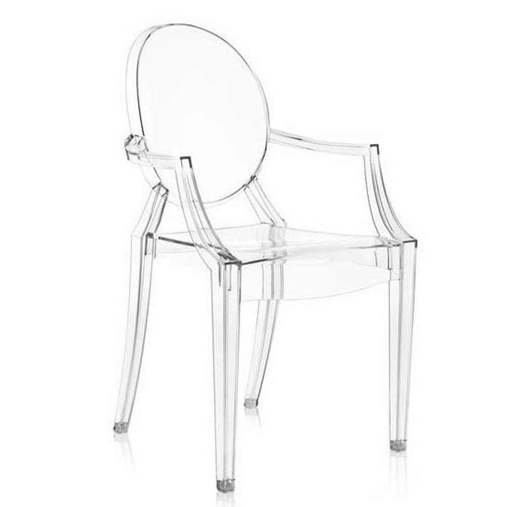 Kartell - Sedia Louis Ghost Cristallo su