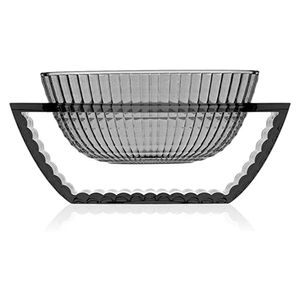 Gray centerpiece vase U line