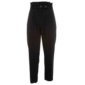 Pantalone baggy a vita alta