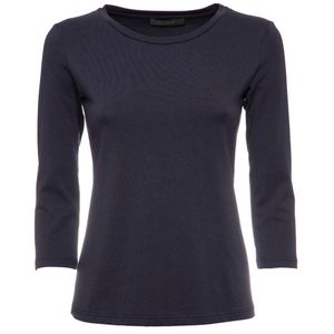 Viscose sweater with 3/4 sleeves
