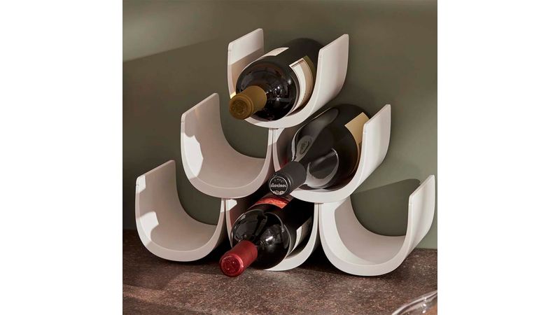 Alessi Noe white modular bottle holder on Arteni