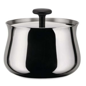Cha sugar bowl in stainless steel