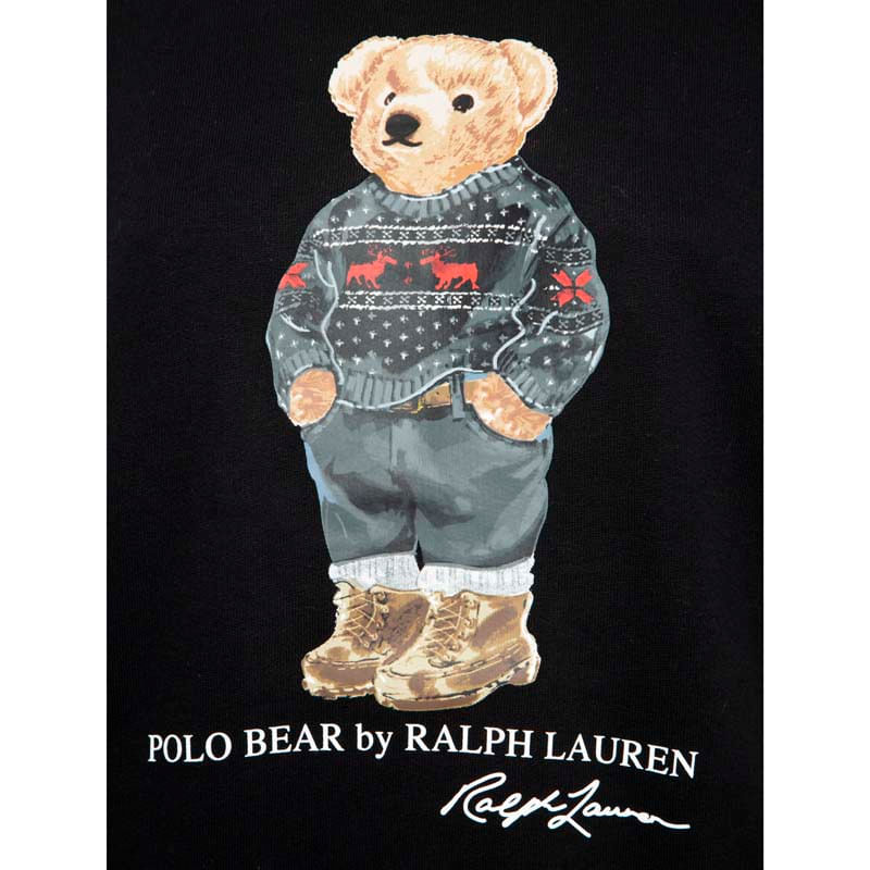 black polo bear