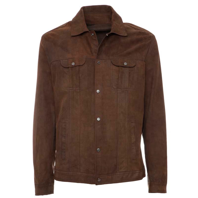 Sicas - Ten Texas brown leather jacket on Arteni.it