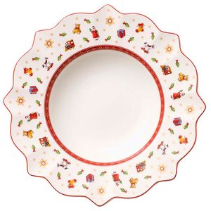 Toy's white soup plate