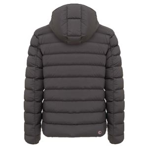 Down jacket in stretch fabric 1227 Gray