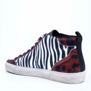 Sneakers High Top Animalier