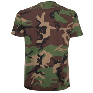 Camouflage T-shirt with pocket