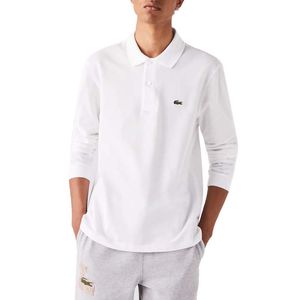 Classic Fit white polo shirt with logo