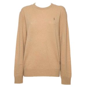 Pure cashmere pullover with pony