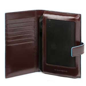 Men's wallet for smartphone with Blue Square port