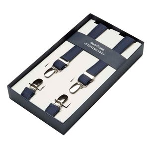Bretelle tinta unita in tessuto stretch