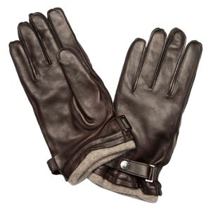 Nappa leather gloves with cashmere lining