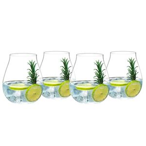 Set di 4 bicchieri da gin tonic