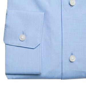 Light blue shirt in pure cotton